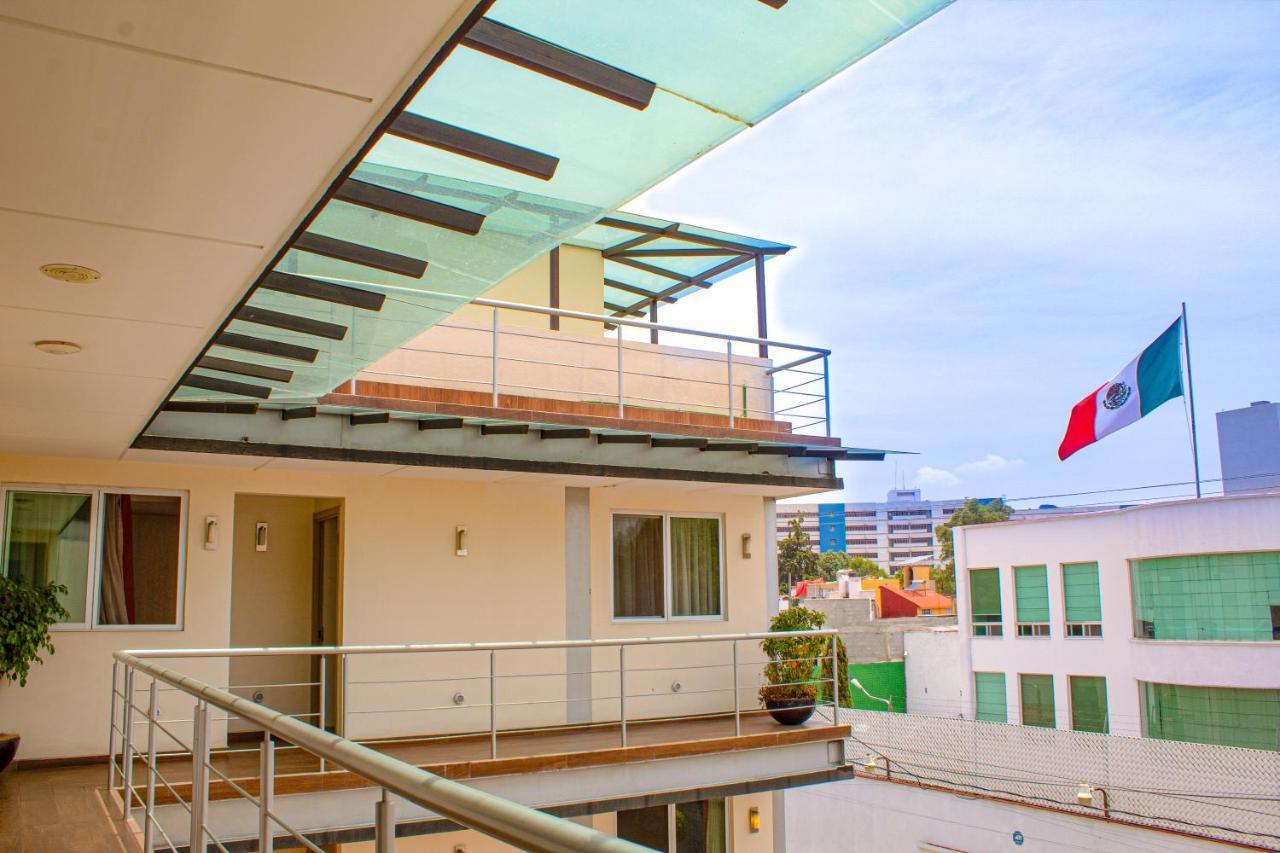 La Casa Del Reloj - Zona De Hospitales Hotel Kota Meksiko Bagian luar foto