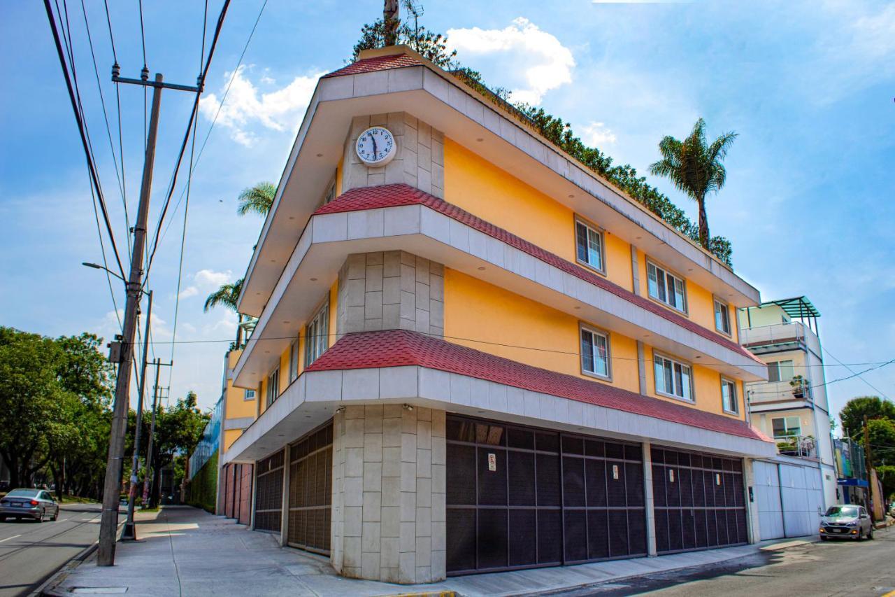 La Casa Del Reloj - Zona De Hospitales Hotel Kota Meksiko Bagian luar foto
